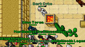 Dark Cyko on screen