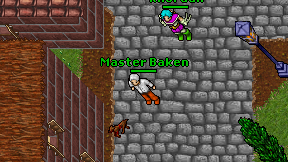 Master Baken on screen