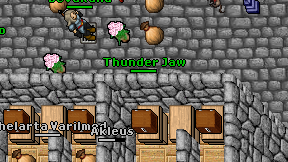 Thunder Jaw on screen