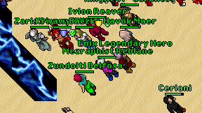 Enix Legendary Hero on screen