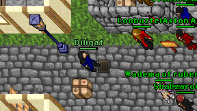 Diligaf on screen