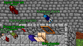 Sakkan Zark on screen