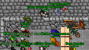 Gan Sword Master on screen