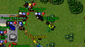 Setrage on screen