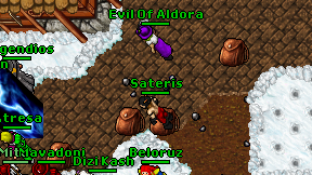 Evil Of Aldora on screen