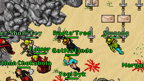 Rasta'Trod on screen