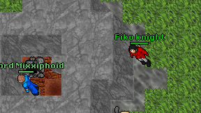 Fiko knight on screen