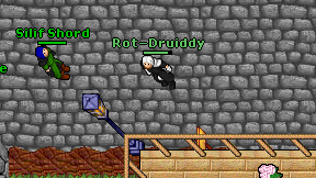 Rot-Druiddy on screen