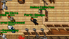Forti-Omega on screen
