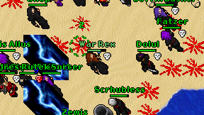 War Rex on screen