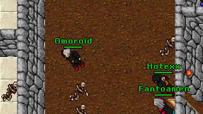 Omoroid on screen