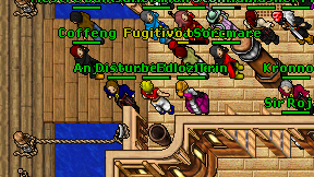 Disturbed soldier on screen