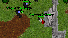 Faringe El Druid on screen