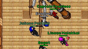 Evollver on screen