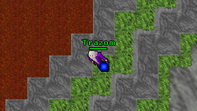 Trazom on screen
