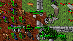 Lowwall on screen