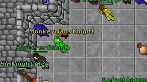 Monkeymans Knight on screen