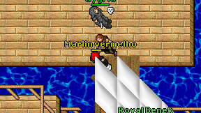 Marlin vermelho on screen