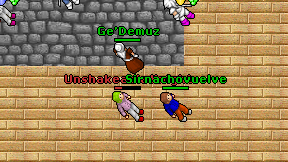 Unshakeable Knight on screen