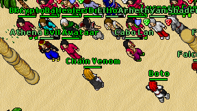 Chain Venom on screen