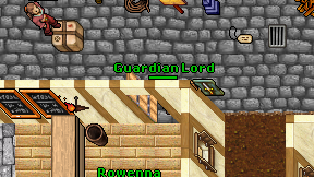 Guardian Lord on screen