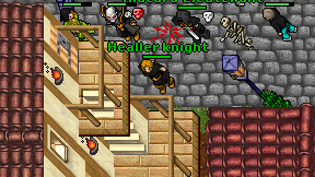 Healler knight on screen