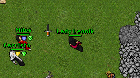 Lady Leonik on screen