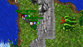 Druid Pwo on screen