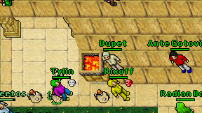 Dupet on screen