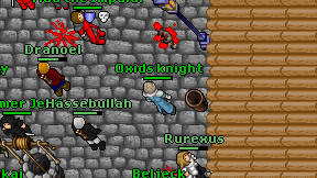 Oxids knight on screen