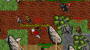 Demon De'sade on screen