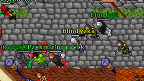 Blind yzka on screen