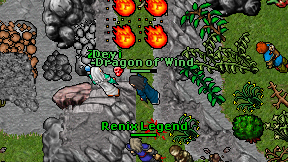Dragon of'Wind on screen