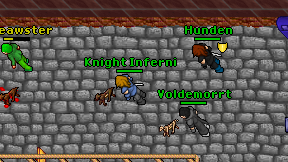 Knight Inferni on screen