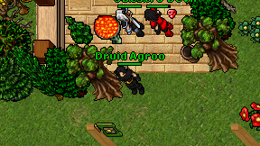 Druid Agroo on screen