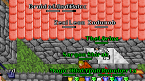 Lord Falcc on screen