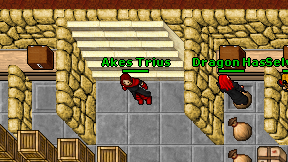 Akes Trius on screen