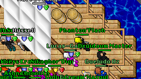 Phanton'Flash on screen