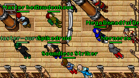 Soundless Striker on screen