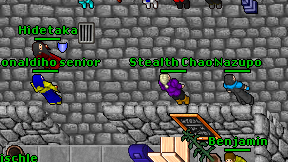 Stealth Chaos on screen