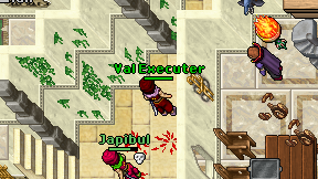 Val Executer on screen