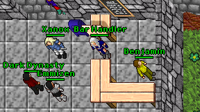Bar Handler on screen