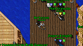 Artezon on screen