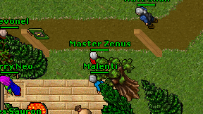 Master Zenus on screen
