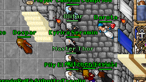 Olitar on screen