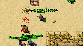 Druid Zantzorian on screen