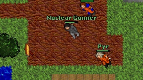 Nuclear Gunner on screen