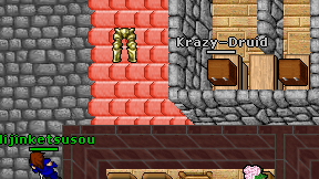 Krazy-Druid on screen