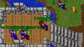 Largadao on screen
