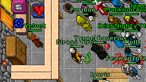 Firago Tiron on screen